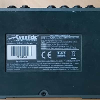 Eventide Pitchfactor 2010s - Black image 3