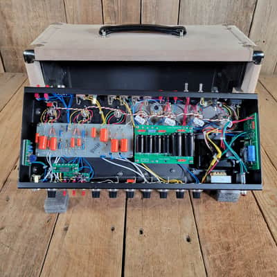 Amplified Nation Bombshell Overdrive 100w Head 2022 - Ivory Suede image 21