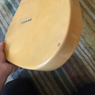 Fender American Vintage '52 Telecaster Corona Plant 1988 Butterscotch Blonde image 10