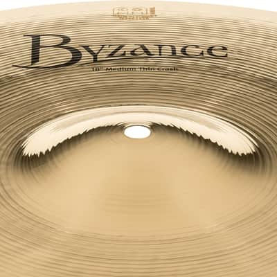 MEINL B18MTC-B Byzance Brilliant Medium Thin Crash 18 Zoll brilliant image 4