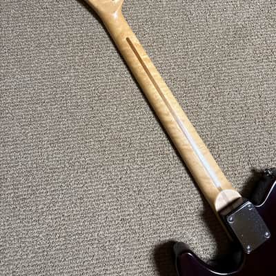 Warmoth Custom Tele Shaped Electric Guitar Vintage Burst image 6