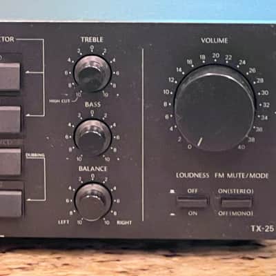 Onkyo TX-25 Quartz Synthesized Tuner Mid 80's - Black image 6