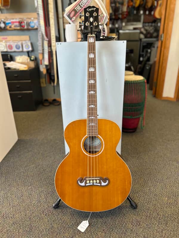 Epiphone El Capitan J-200 Studio Bass 2022 - Present - Vintage Natural image 1