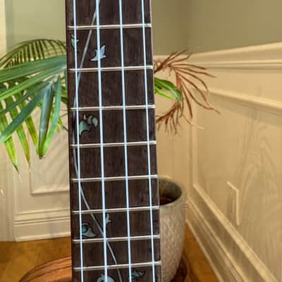 Bruce Wei Vine Tenor Ukulele - Solid Acacia Koa - MINT!! image 5