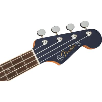 Fender Dhani Harrison Ukulele Sapphire Blue - Tenor Ukulele image 5
