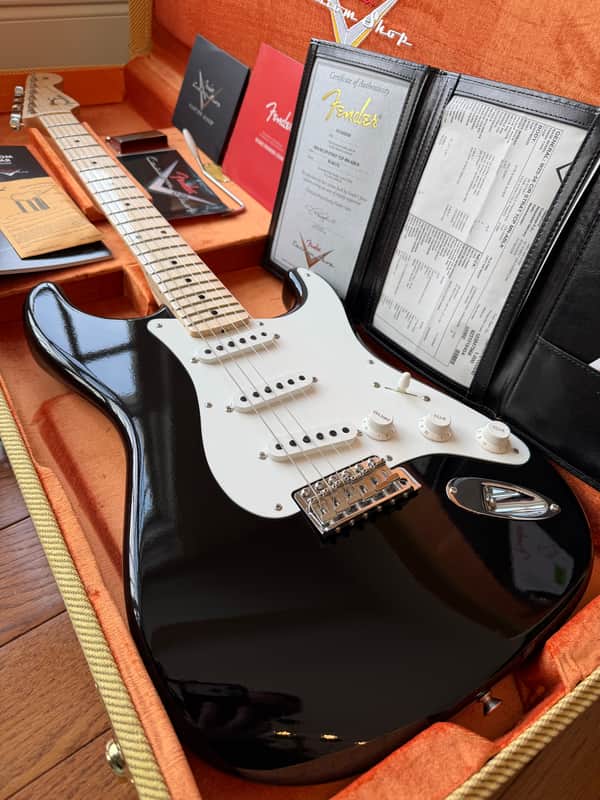 2026 Fender Custom Shop '58 Stratocaster W25 TCP Time Capsule - Aged Black image 1