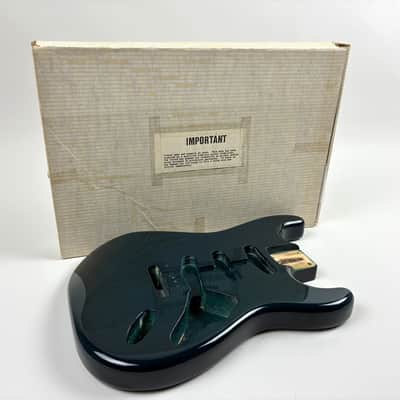 DiMarzio Strat Body – Trans Green w/ Box 80s image 1