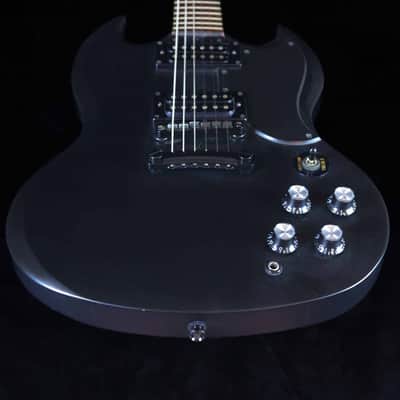 Epiphone SG Goth G-400 2009 - Matte Black image 9