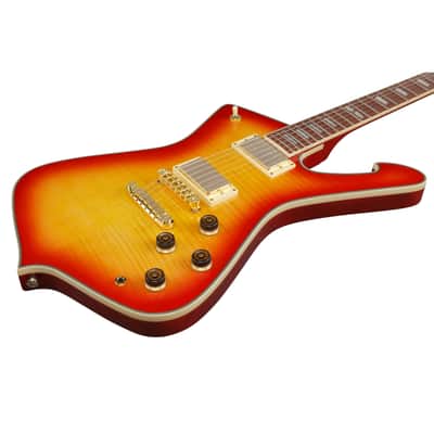 Ibanez Iceman IC420FM-CRS Cherry Sunburst - Electric Guitar image 5
