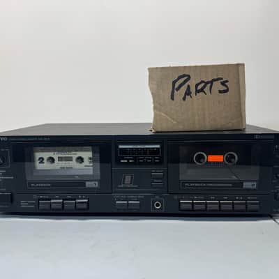Onkyo TA-W55 Stereo Double Cassette Tape Deck  Vintage Home Audio Dubbing PARTS image 1