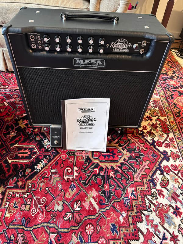 Mesa Boogie Rectifier Badlander EL34/50 2-Channel 50-Watt 1x12" Guitar Combo 2020 - Present - Various image 1