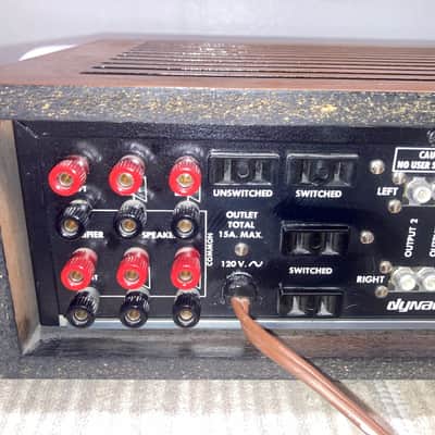 Immagine Dynaco PAT-5 Solid State Preamp, Refurbed, with Rare Wood Case & Orig. Manual - 7