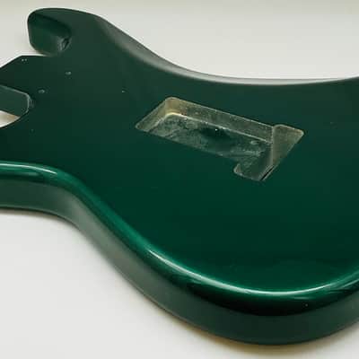 Show Me Nitro Finishes 4lbs 5oz Nitro Lacquer S-Style - Dark Sherwood Green image 11