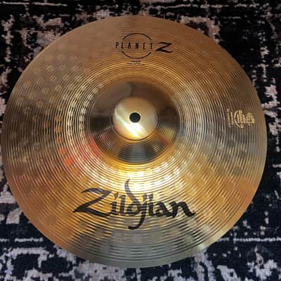 Zildjian 13" Planet Z Hi-Hat Cymbal (Top) - Traditional image 1