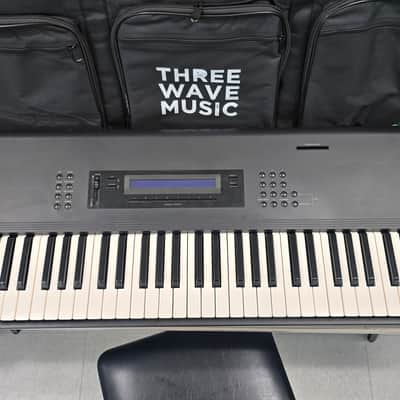 Korg M1 EX with Blue LCD upgrade & Gig Bag image 2