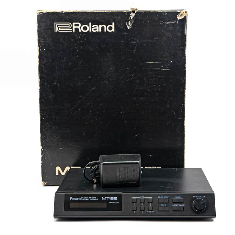 Roland MT 32 Multi Timbre Sound Module Original Box Reverb Canada roland-mt-32-multi-timbre-sound-module-original-box-reverb-canada