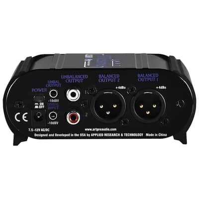 ART CLEANBox Pro Dual Channel Level Converter Bundle with 2x 3ft Pig Hog 8mm XLR Mic Cables & Polishing Cloth – Converts Between Consumer & Pro Line Levels, Balanced & Unbalanced Signals image 2