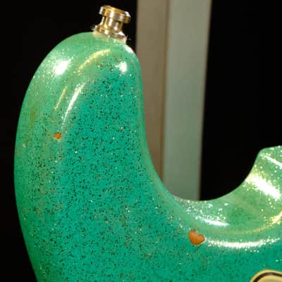 Fender Custom Shop Custom Deluxe Stratocaster - Seafoam Green Sparkle image 8