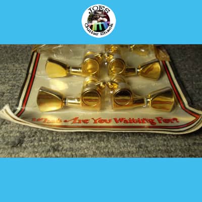 1990's Original Epiphone Les Paul Electric Guitar Rare 45-Deg Mount Keystone Left Side Gold Tulip Tuner NOS! image 2