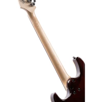 Cort G280 Select Flame Top Electric Guitar Trans Black image 5