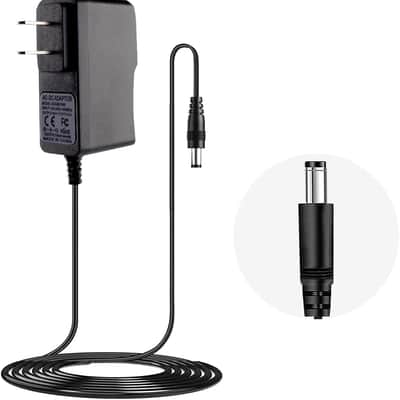 9V DC 500mA Power Supply Center Negative for Guitar Pedals 9 Volt AC DC Power Cord Adapter for Behringer Boss Zoom 1 Spot image 1