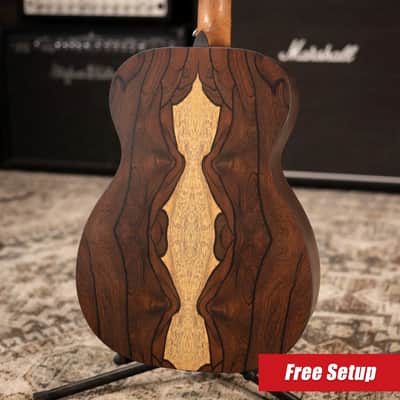 Martin 00-X2E Cocobolo Grand Concert Acoustic/Electric Guitar - Natural with Gig Bag image 2