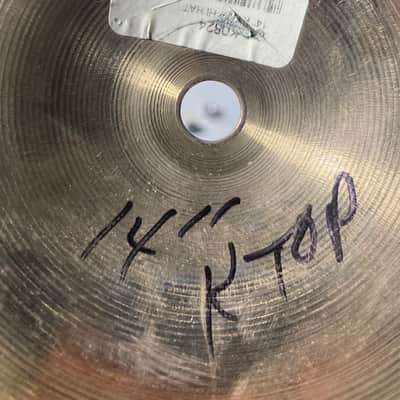 Tris Imboden's, Chicago, Zildjian - 14" K Hi Hats Pair, 1350g 1078g 2007 image 9