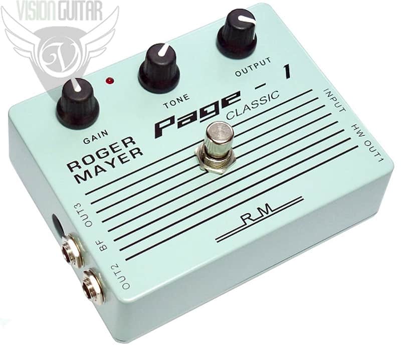 Roger Mayer Page 1 Classic Fuzz Pedal (Used By Jimmy Page) | Reverb