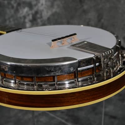Ode Style D 5 String Banjo Vintage 1965 Brazilian Rosewood Neck & Resonator w Case & FAST Shipping image 12