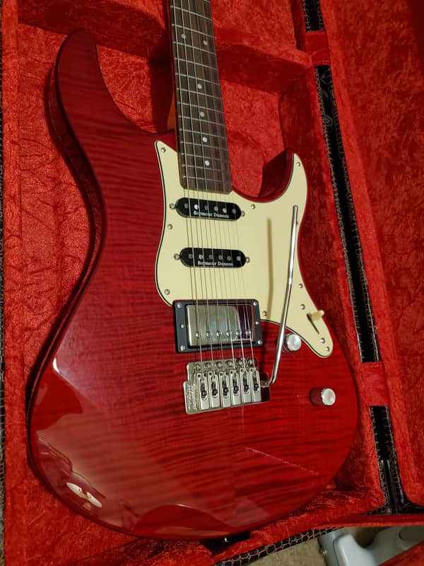 Yamaha Pacifica 612 Vll FMX 2021 - Red image 1