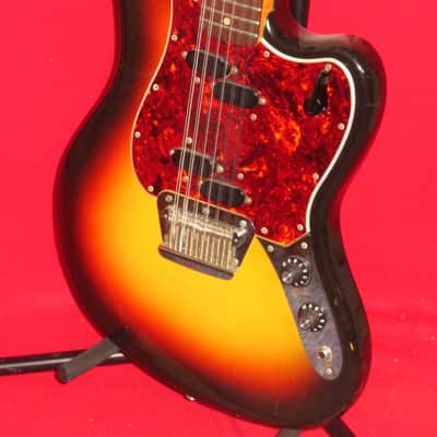 Fender 1966 Sun Burst Electric XII 12 String Guitar w/ Case image 7