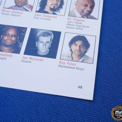 5 x Drums Catalogs - Remo, Aquarian, Skb, Puresound Gibraltar 2000s image 9