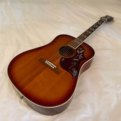 Vintage 1996 Epiphone Hummingbird - Cherry Sunburst - Made in Korea (MIK) - Free Pro Setup image 13