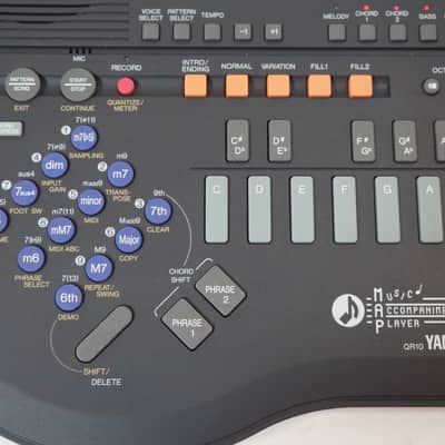 YAMAHA QR10 MIDI EASY CHORD KEYBOARD Sound Module QR-10 RARE MINT image 4