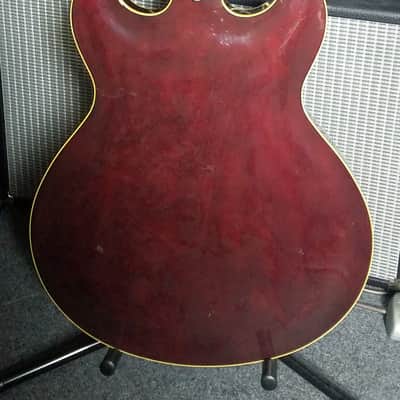 Yamaha SA2000S Solid Spruce Top Burgundy & OHSC 1978 image 7