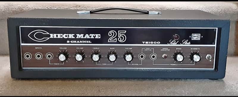 Teisco Checkmate 25 solidstate vintage - Black image 1
