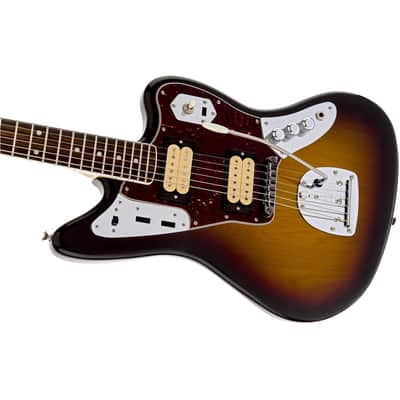 Fender Artist Series Kurt Cobain Jaguar Electric Guitar, Rosewood Fingerboard, 3-Color Sunburst image 20