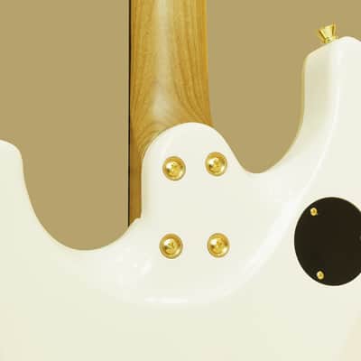 Stagg 30th Anniversary Legacy Mahogany HH Electric Guitar White – 30TH-LEGACY-WH image 7