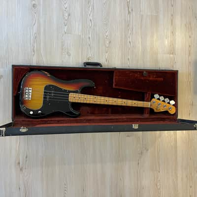 Fender Precision Bass 1978 - Classic Sunburst image 7