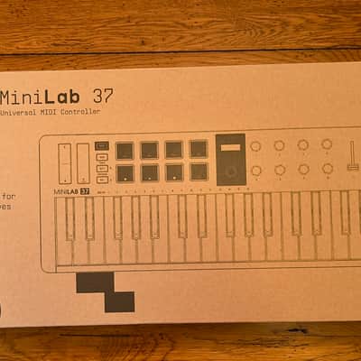 Arturia MiniLab 37 MIDI Keyboard Controller – 37 Slim Keys, 8 Pads, DAW Integration, Arpeggiator, Chord Mode, Portable Design. image 6
