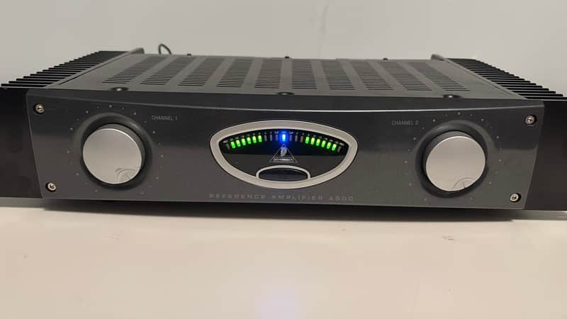 Behringer A500 600-Watt Studio Reference Power Amplifier | Reverb