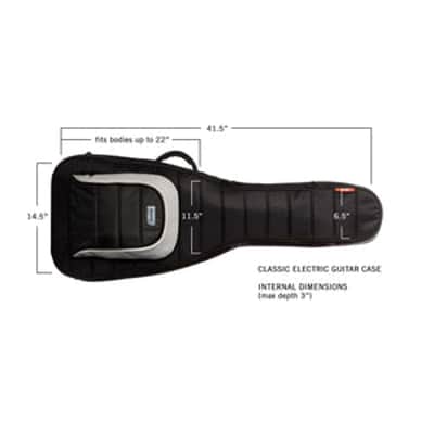 Mono M80-EG-BLK Classic Electric Guitar Case image 6