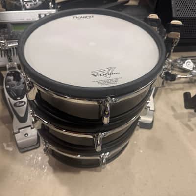 Roland TD-20 V-PRO 6 piece Drum Kit BLACK TD-20K w/All Cables image 6