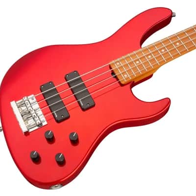 Sadowsky MetroExpress 24-Fret Modern Bass, Roasted Maple Fingerboard, 4-String - Solid Candy Apple Red Metallic High Polish image 1