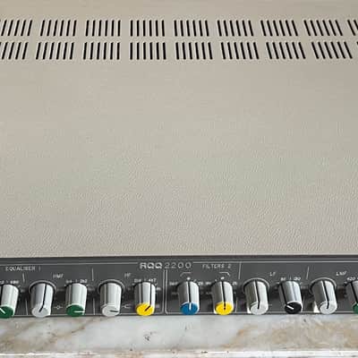 Calrec RQQ 2200 rare Stereo Parametric Equaliser EQ image 2