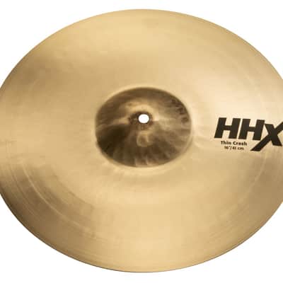 SABIAN 16" HHX Thin Crash Brilliant Finish image 2