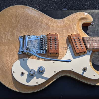 1986 Mosrite Joe Maphis Custom by Semie Moseley Birdseye Maple Signed One-of-a-kind Rare Vintage image 6