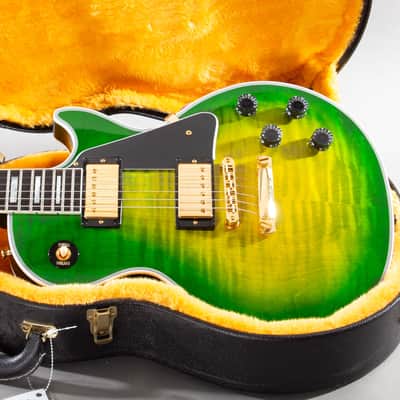 2023 Gibson Custom Shop Les Paul Custom Figured Iguana Burst M2M Long Tenon OHSC COA image 1