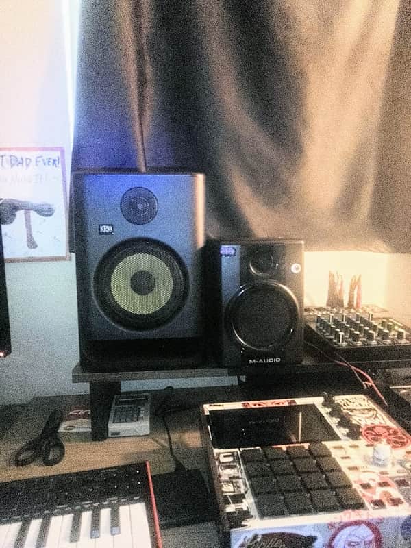 KRK RP-8 Rokit G5 7" Active Studio Monitors - Pair 2024 - Present - Black image 1