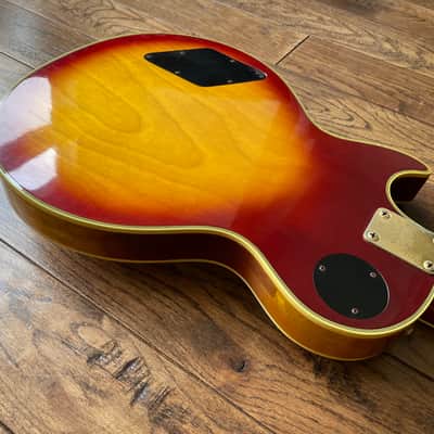 Vintage 1970s Greco EG 480 Electric Guitar LP Custom Burst Maxon Pickups les paul image 14
